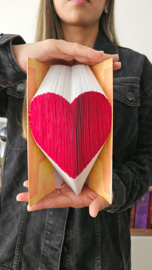 Libro de Book Folding - Corazón