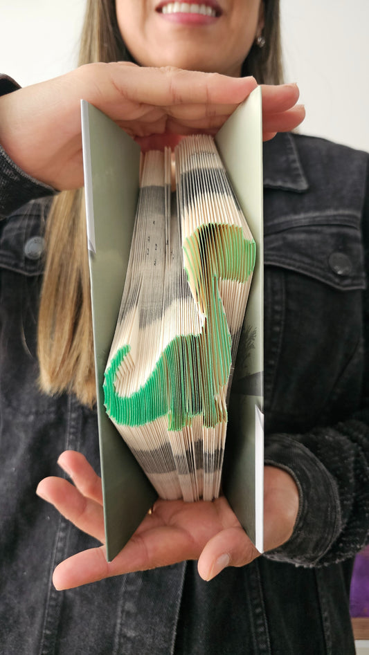 Libro infantil de Book Folding - Dino