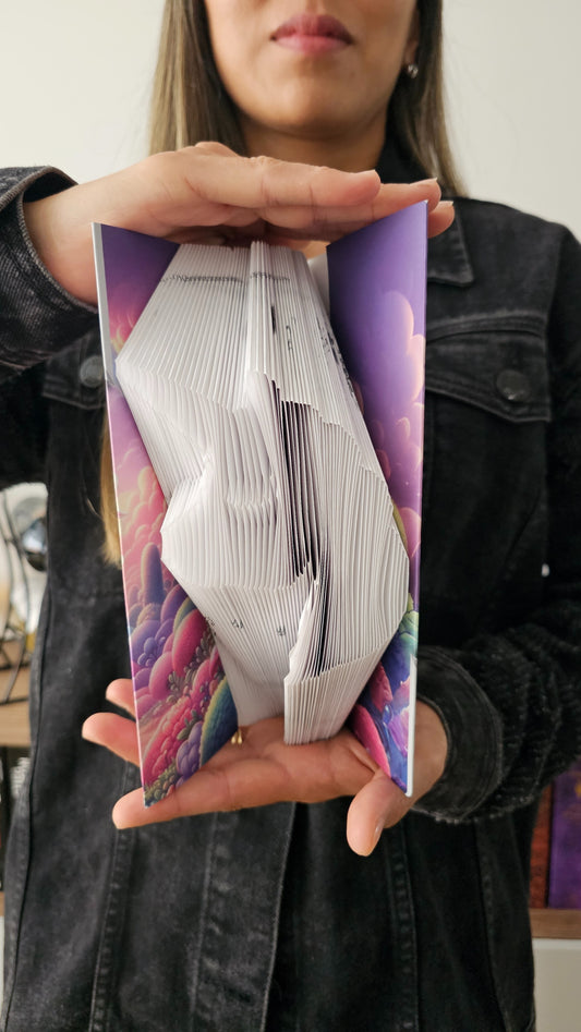 Libro infantil de Book Folding - Unicornio