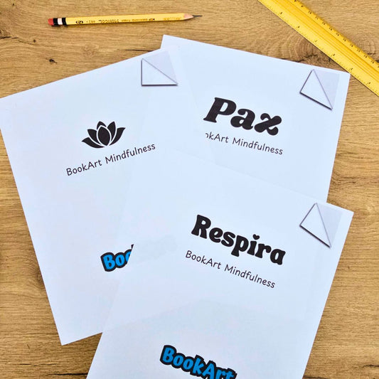 Pack 3 Diseños 'Paz', Flor de loto, 'Respira' - $10,97 USD