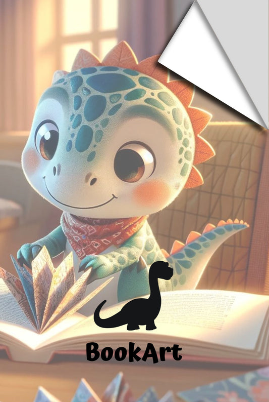 Libro infantil de Book Folding - Dino