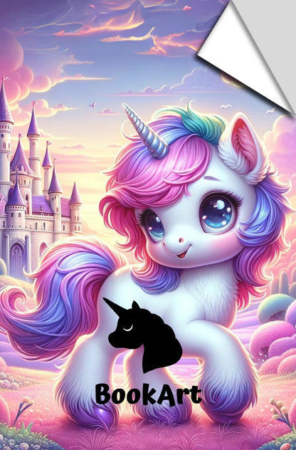 Libro infantil de Book Folding - Unicornio