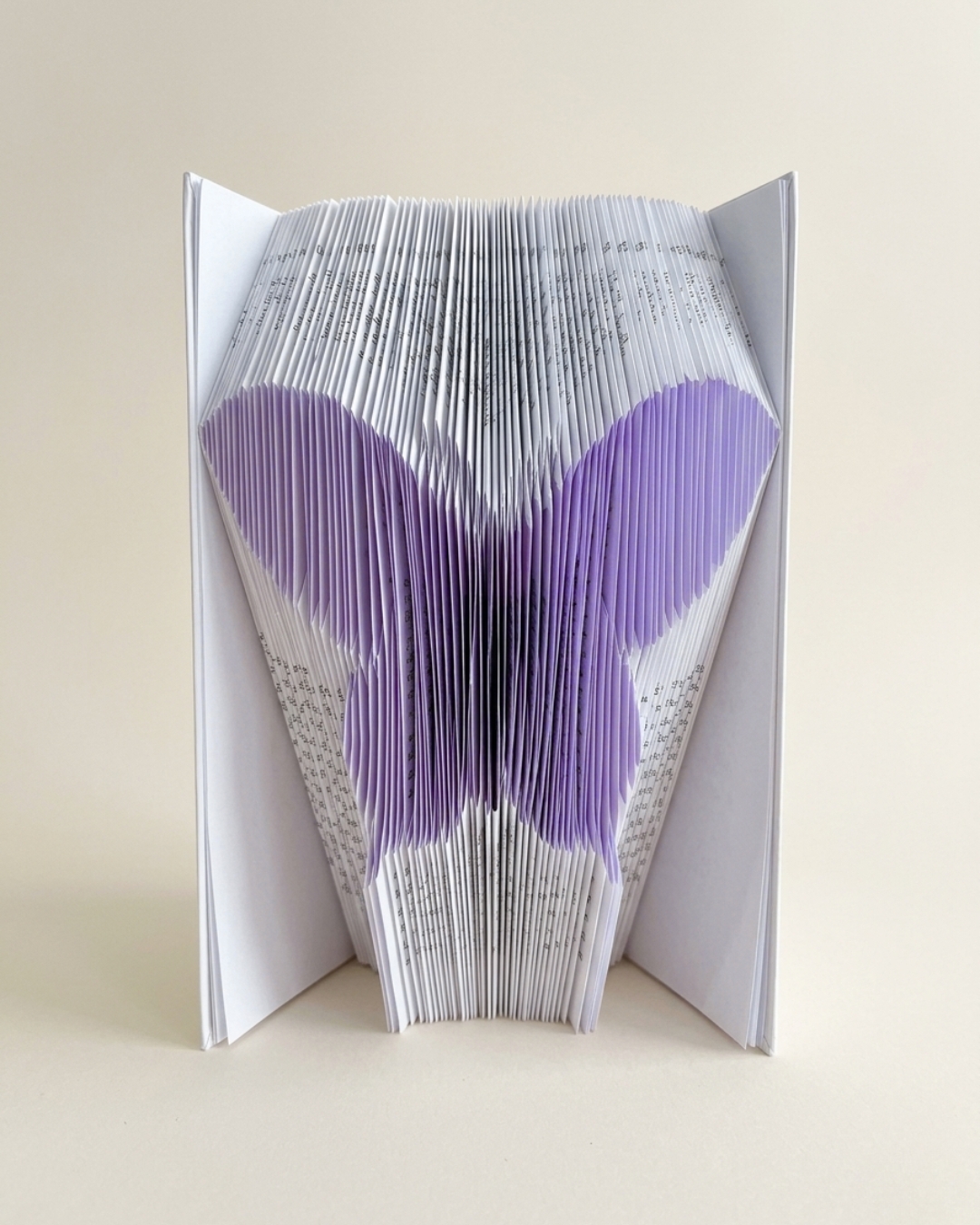 Butterfly BookArt black and white