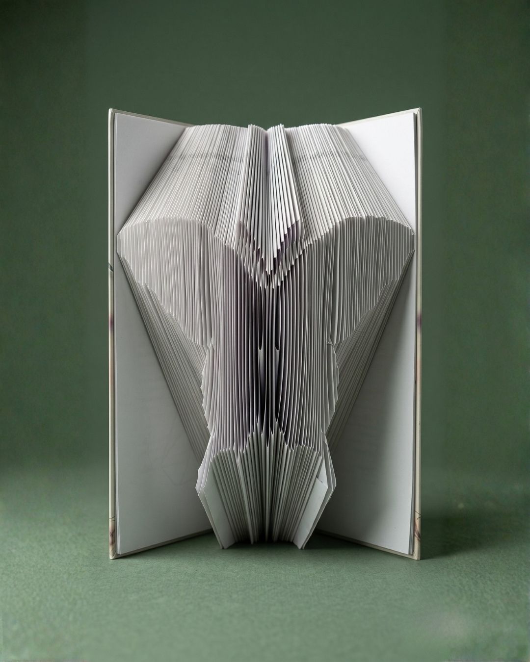 Butterfly BookArt black and white
