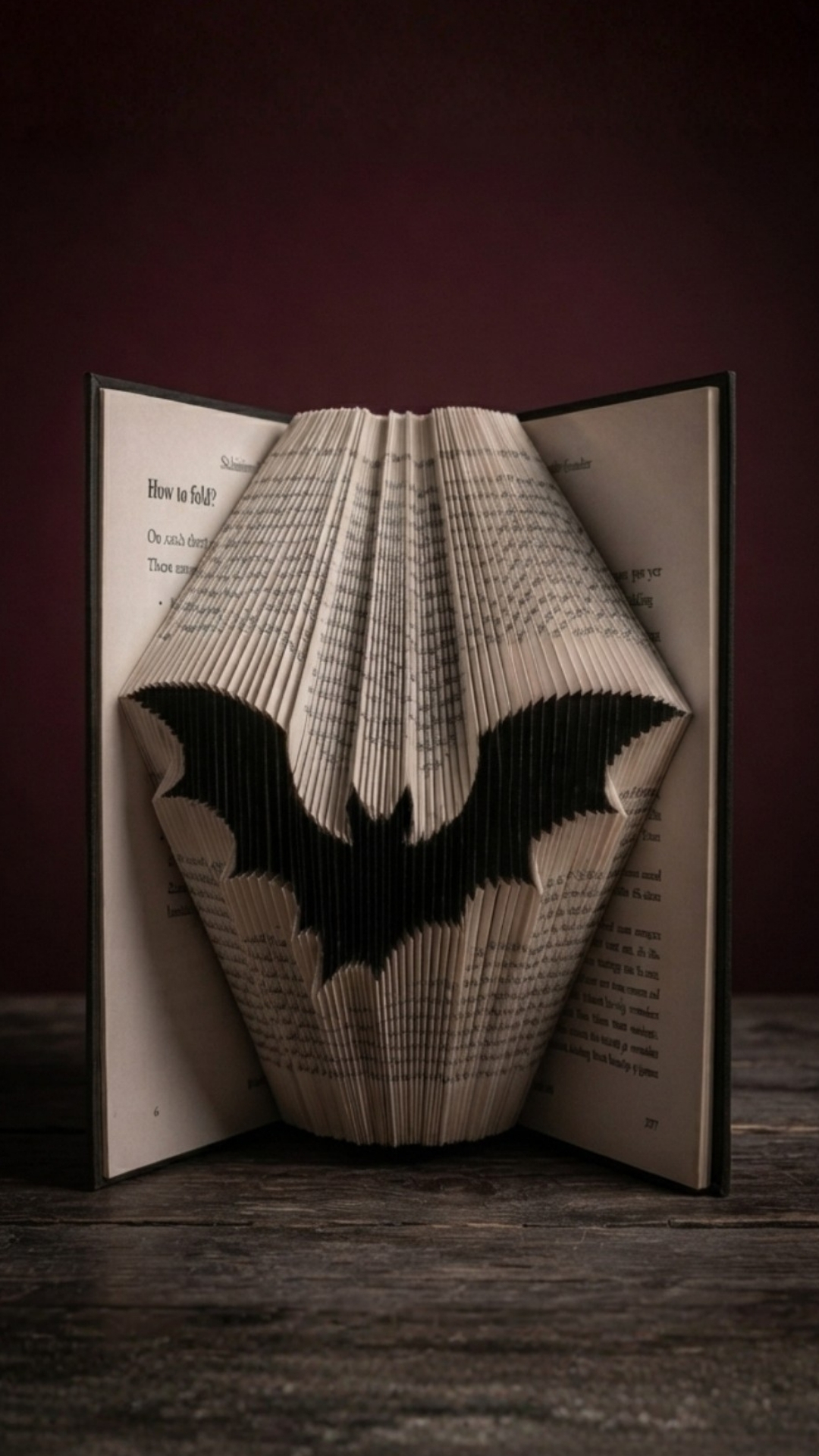 Flying Bat BookArt